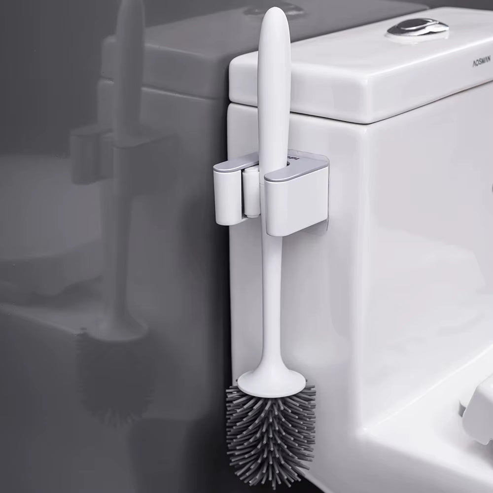 Self-Adhesive Wall Mop & Broom Organizer Rack – image 2