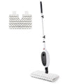 Steam Mop with 8 Attachments, 1200W Double-Sided Floor Steamer