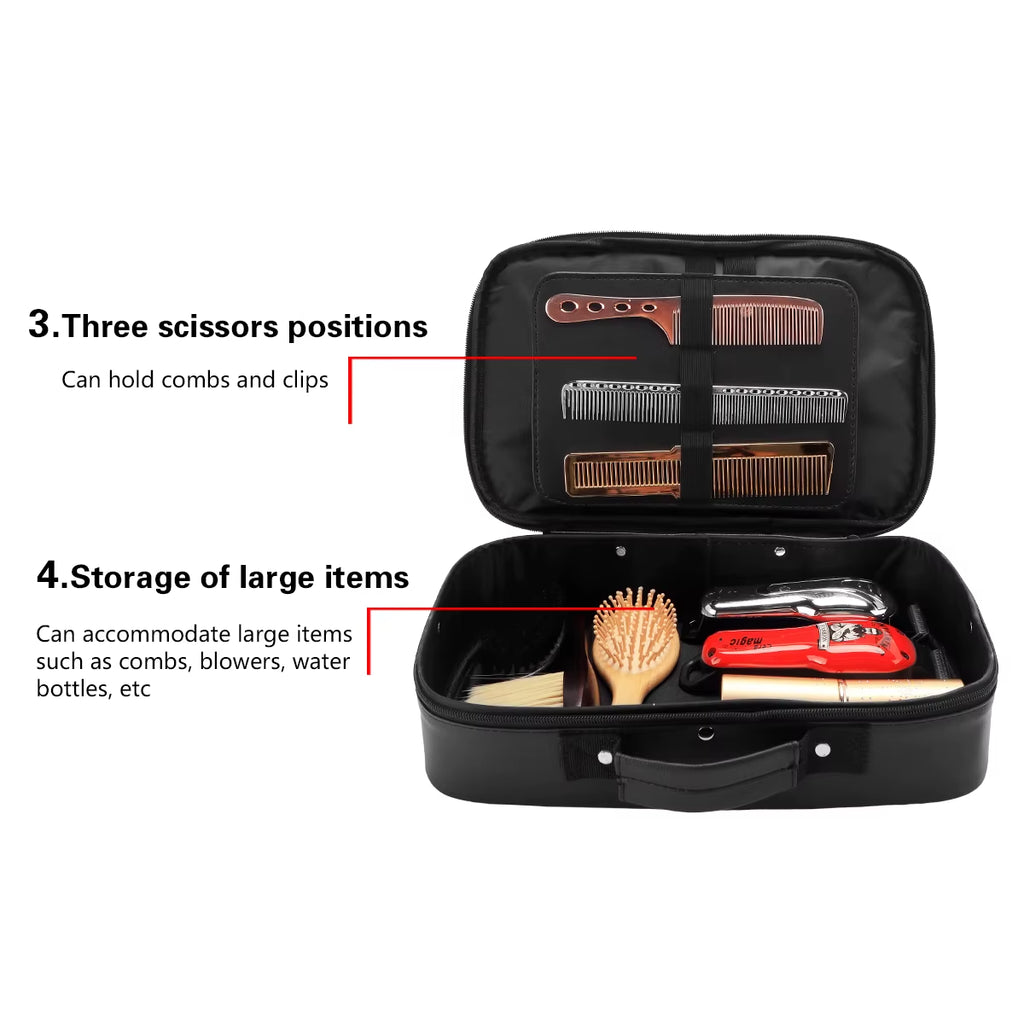 Portable Barber Tool & Scissor Storage Case – image 6