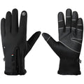Touchscreen Winter Gloves – Windproof Fleece-Lined with Zipper