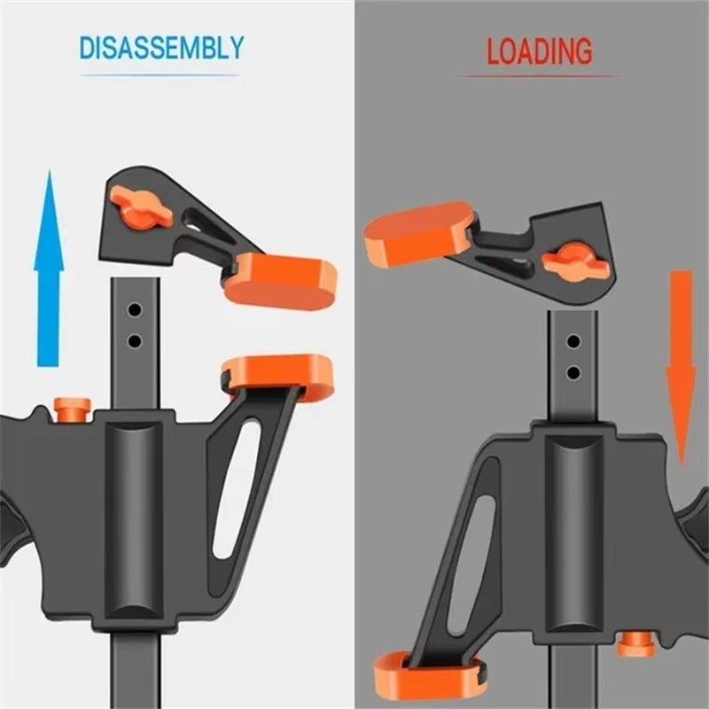 Mini Bar Clamp 4 in – One-Handed Quick Release Clamp – image 7