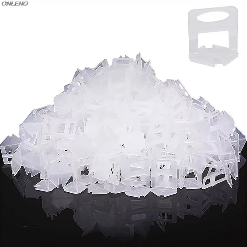 Tile Leveling System Clips 100-Pack 1mm Spacers for Wall & Floor – image 3