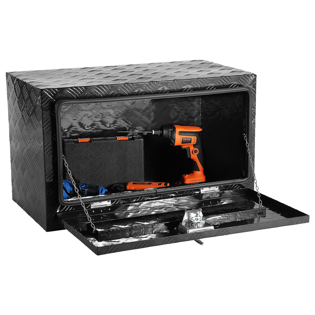 Underbody Aluminum Truck Tool Box 36 X 17 X 18 in Lockable