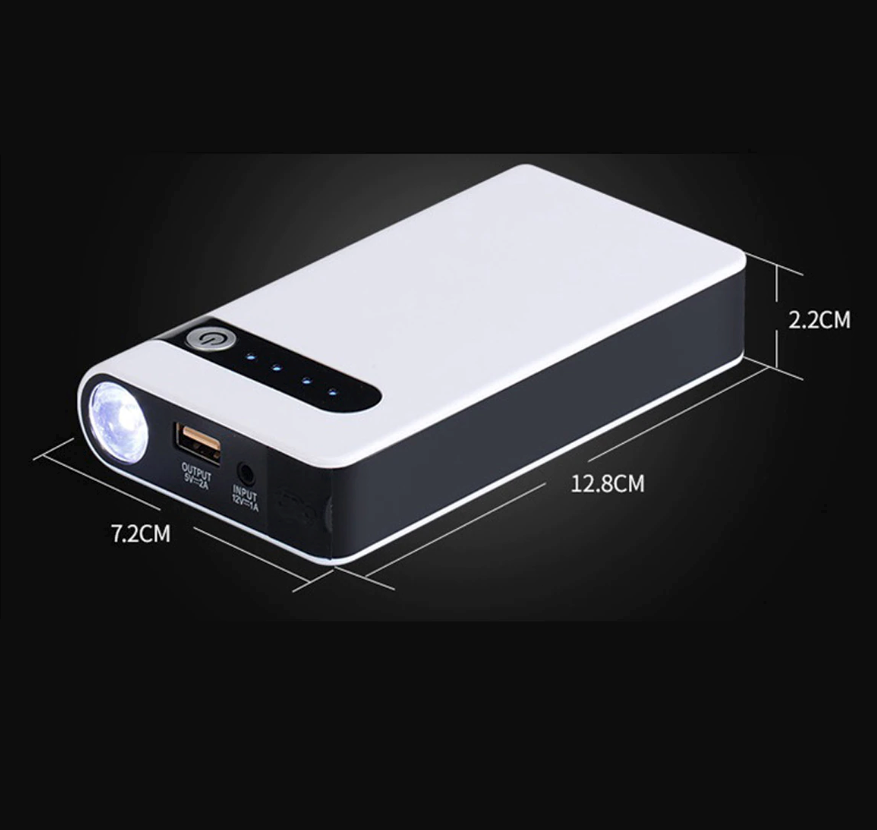 Car Jump Starter – 400A Peak, 20000mAh Power Bank with LED Light