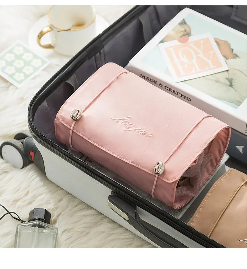 Roll-Up Toiletry Bag, 4-in-1 with Removable Mesh Pouches – image 6