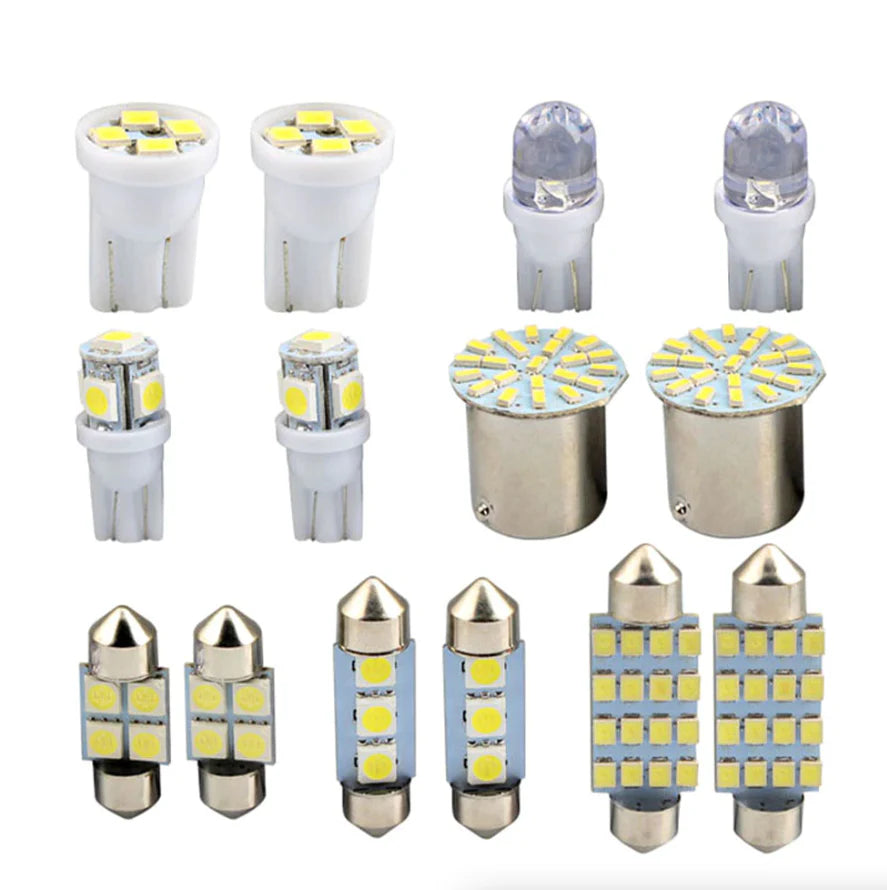 Car Interior LED Bulb Kit, 28 Pieces, 6000K White – image 14
