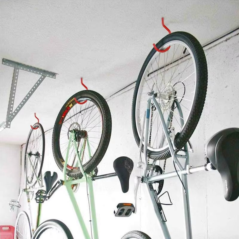 Heavy-Duty Screw-In Bike Hanger Hooks Set – image 5