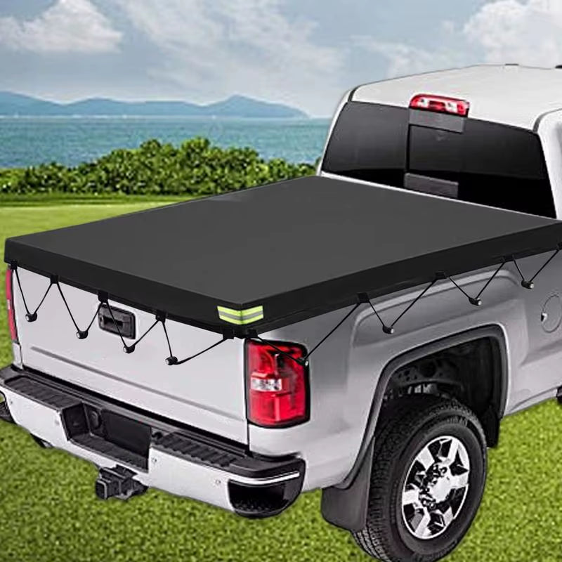 Waterproof 600D Oxford Pickup Bed Tarp Cover, Short Box – image 3