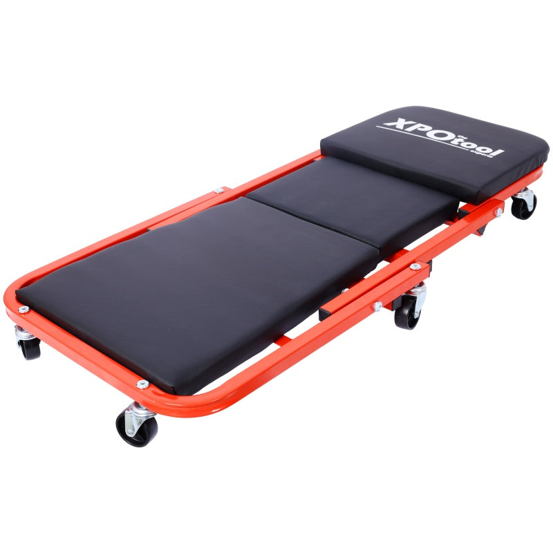 2-in-1 Mechanic Creeper and Seat, 36 in Z-Crawler, 300 lb, Red – image 10