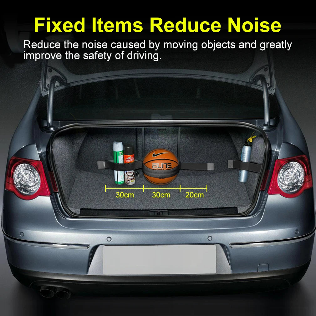 Trunk Organizer Strap, Elastic Hook-and-Loop Cargo Holder – image 5