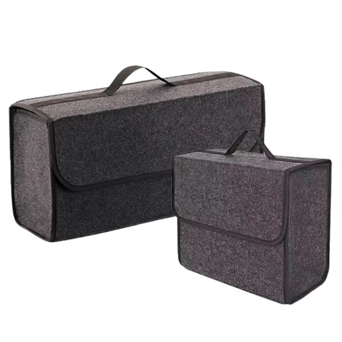 Felt Car Trunk Storage Box – Collapsible Organizer Bin – image 5