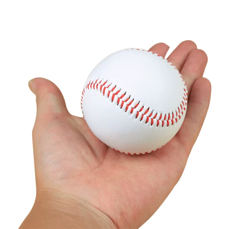 9 Inch Practice Baseballs 12 Pack, Hard or Soft Training Balls – image 4