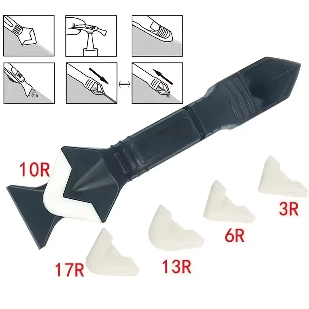 Caulking Tool Kit 5-in-1 Silicone Sealant Finisher & Remover – image 5