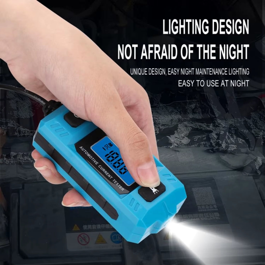 Automotive Fuse Current Tester 12V, 0.01-19.99A Parasitic Draw Meter – image 4