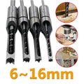Carpentry Hollow Chisel Mortise Bit - HSS Square Hole Mortising Chisel