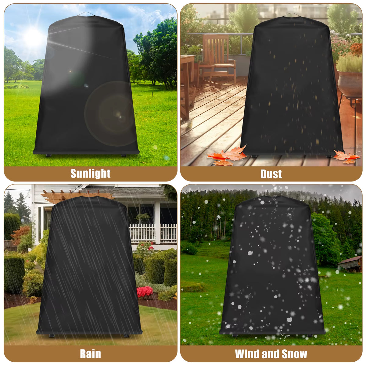 Waterproof Pizza Oven & Grill Cover – image 3