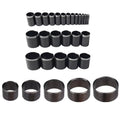 30 Piece Round Hollow Hole Punch Set 1 to 50mm with Case – image 1