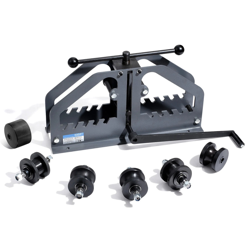 Tube Roller Bender – Manual Pipe Bender up to 1-1/2 in with 6 Dies – image 9