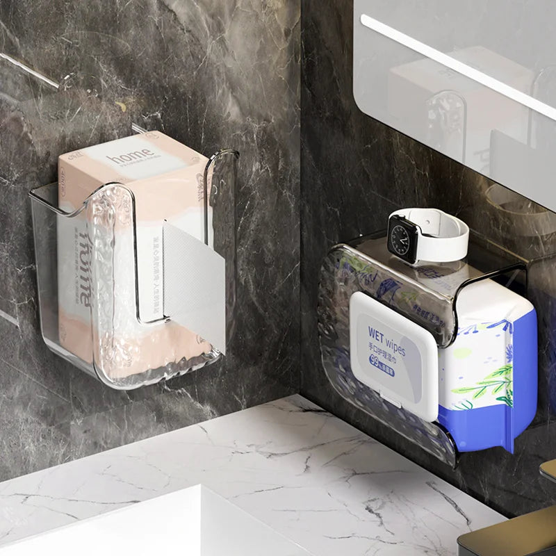 Wall Mounted Wipe and Tissue Dispenser Box – image 5