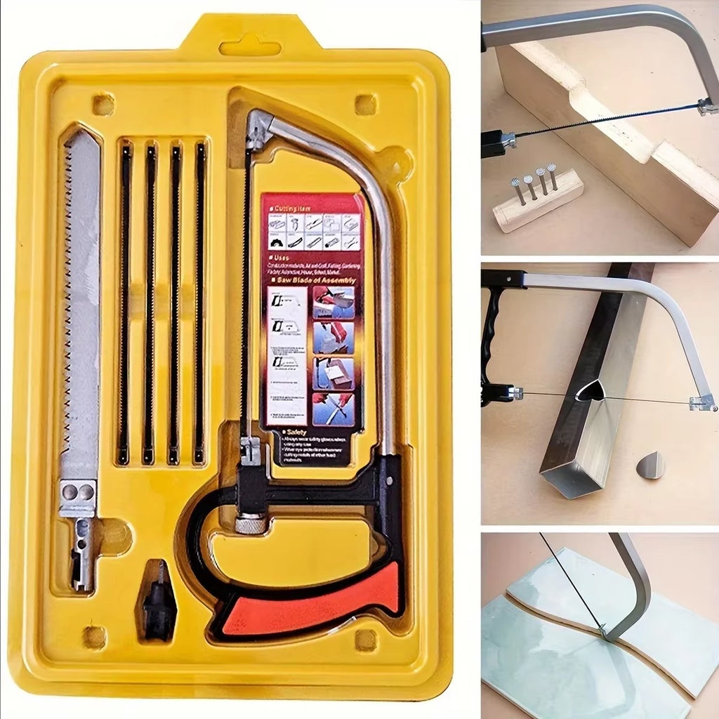 Hacksaw Set 12in Frame + Mini Hacksaw with Replacement Blades