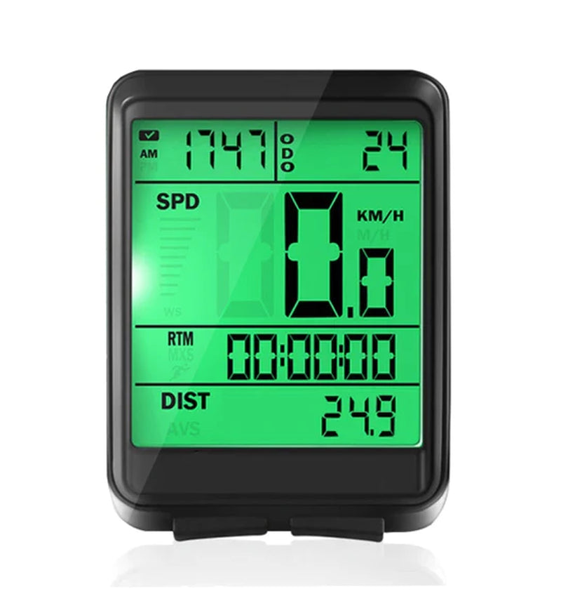 Bike Speedometer, Waterproof LCD Cycling Computer, Wired or Wireless – image 5