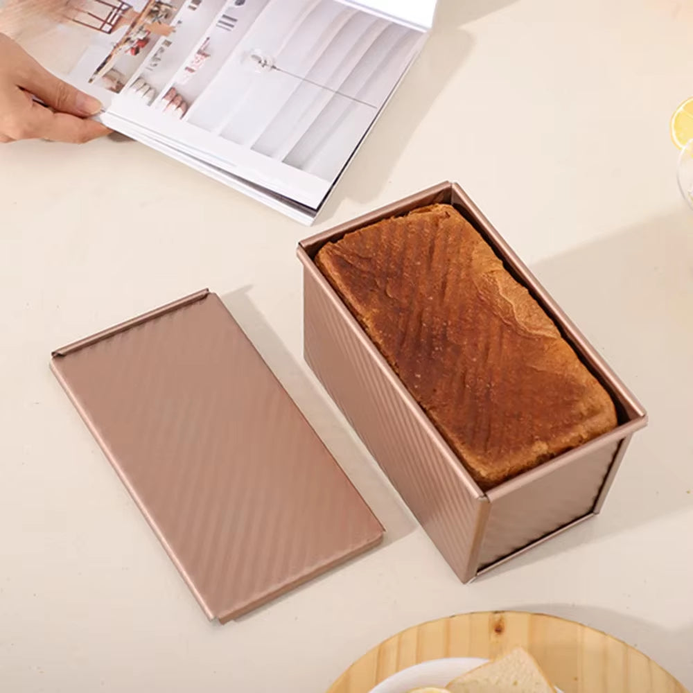 Nonstick Bread Loaf Pan with Lid – image 6