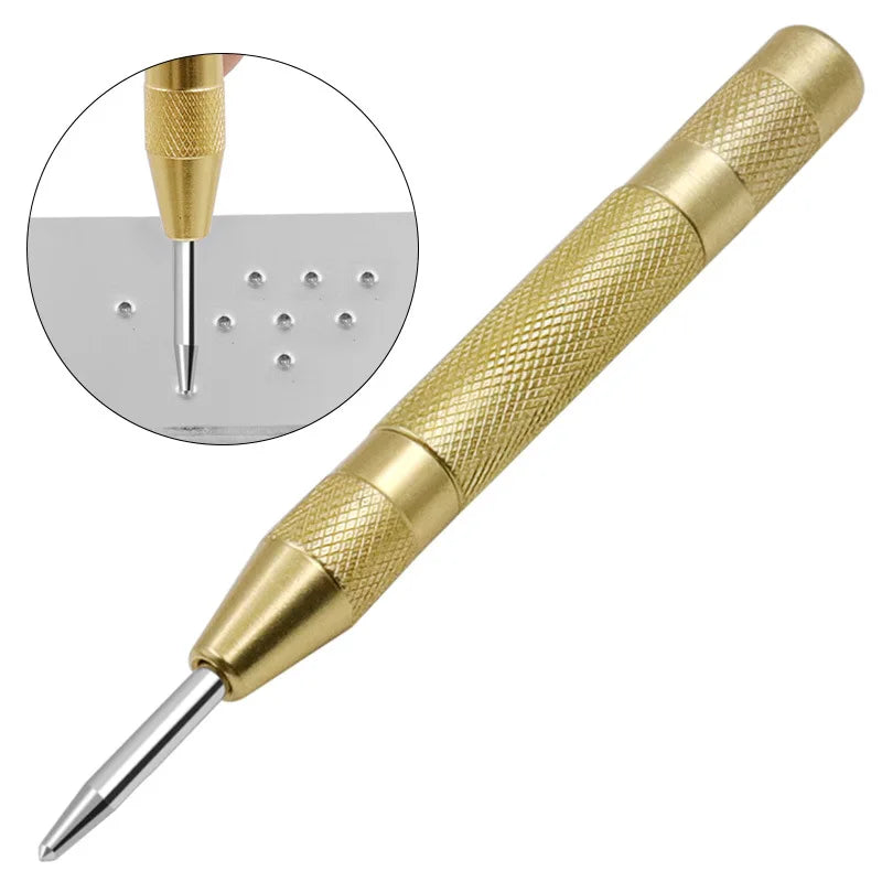 Automatic Center Punch – Spring-Loaded Metal Marker – image 6