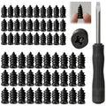 Tire Repair Plugs – 60 Pc Rubber Screw Nail Kit