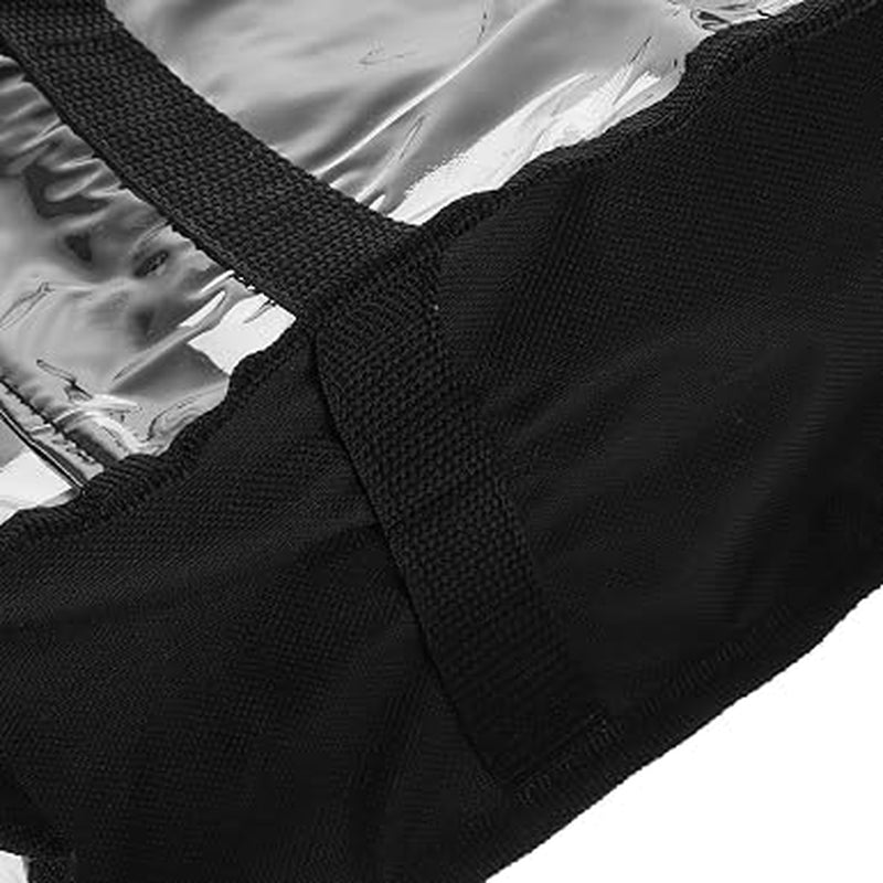 Clear Tote Bag – PVC and Oxford Handbag, 14.5 x 8.3 in – image 7