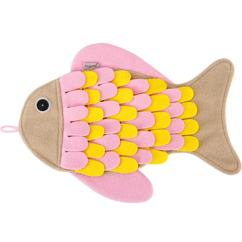 Snuffle Mat for Dogs, Slow Feeding Mat with 8 Squeaky Plush Eggs – image 8