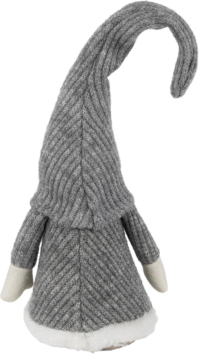 Christmas Gnome Tabletop Decor, 14 in Gray and White – image 5