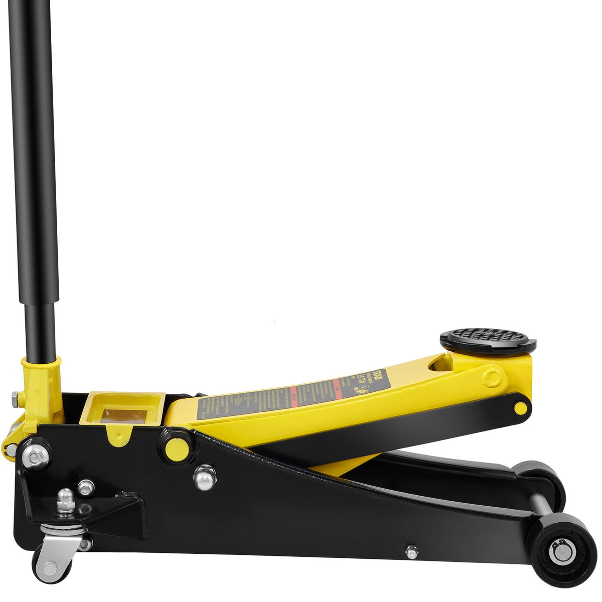 Floor Jack 3 Ton Low Profile Steel Racing Jack with Dual Pistons – image 5