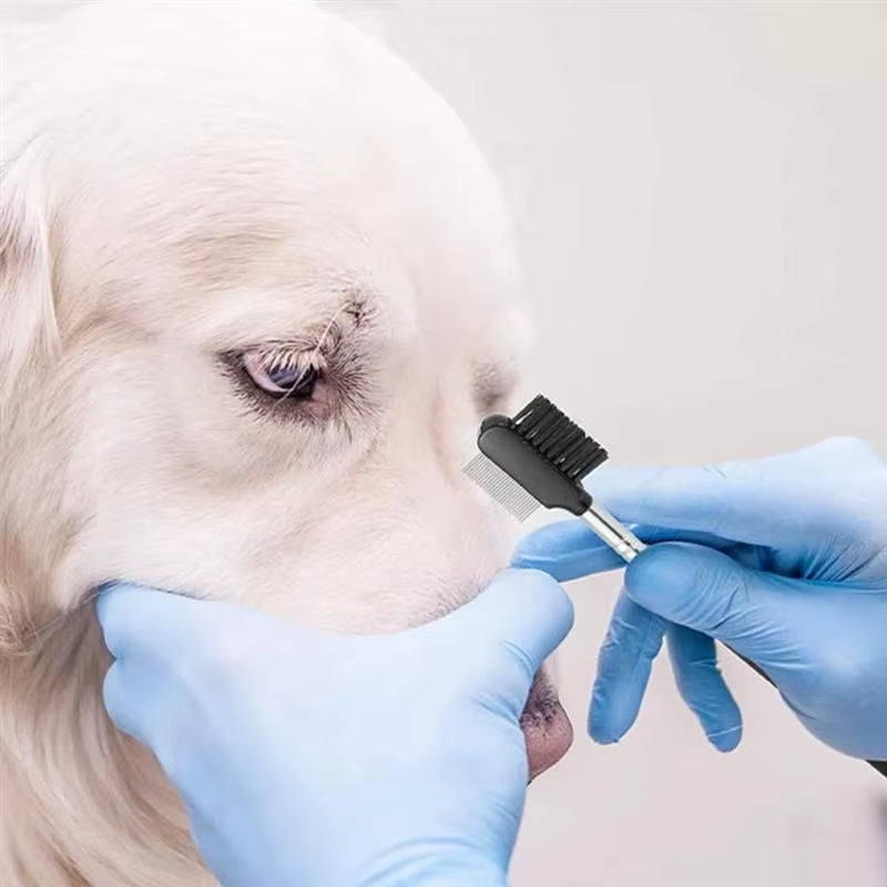 Pet Eye Comb - Double Sided Tear Stain Grooming Comb – image 2
