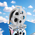 Heavy Duty Cord and Hose Storage Reel with Stand and Crank