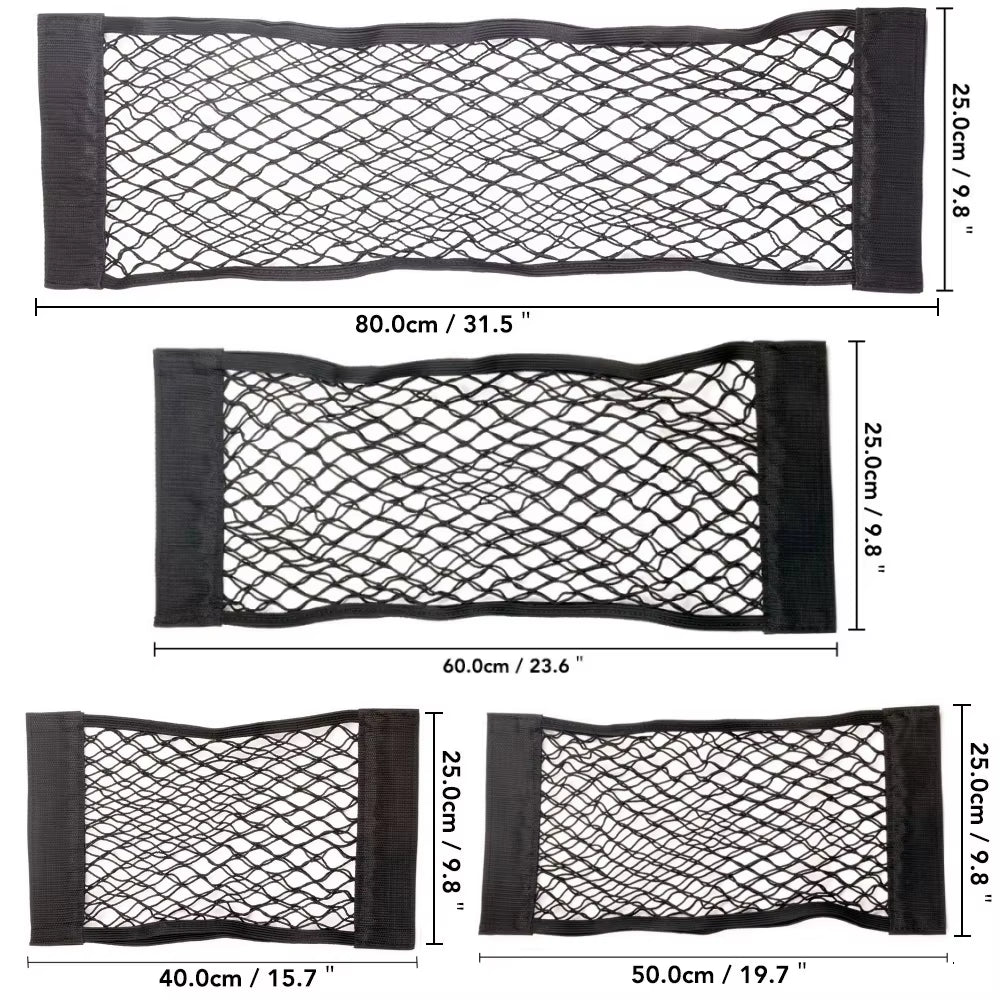 Elastic Mesh Cargo Net Pocket - Car Trunk & Seat Back Organizer – image 2