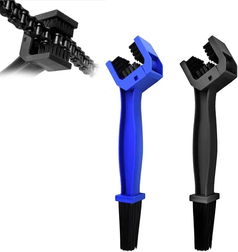 Chain Cleaner Brush - Bike & Motorcycle Chain Scrubber Tool