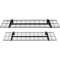 Wall Mounted Garage Shelves 2-Pack, 4 x 1 ft Steel, 400 lb Total – image 1