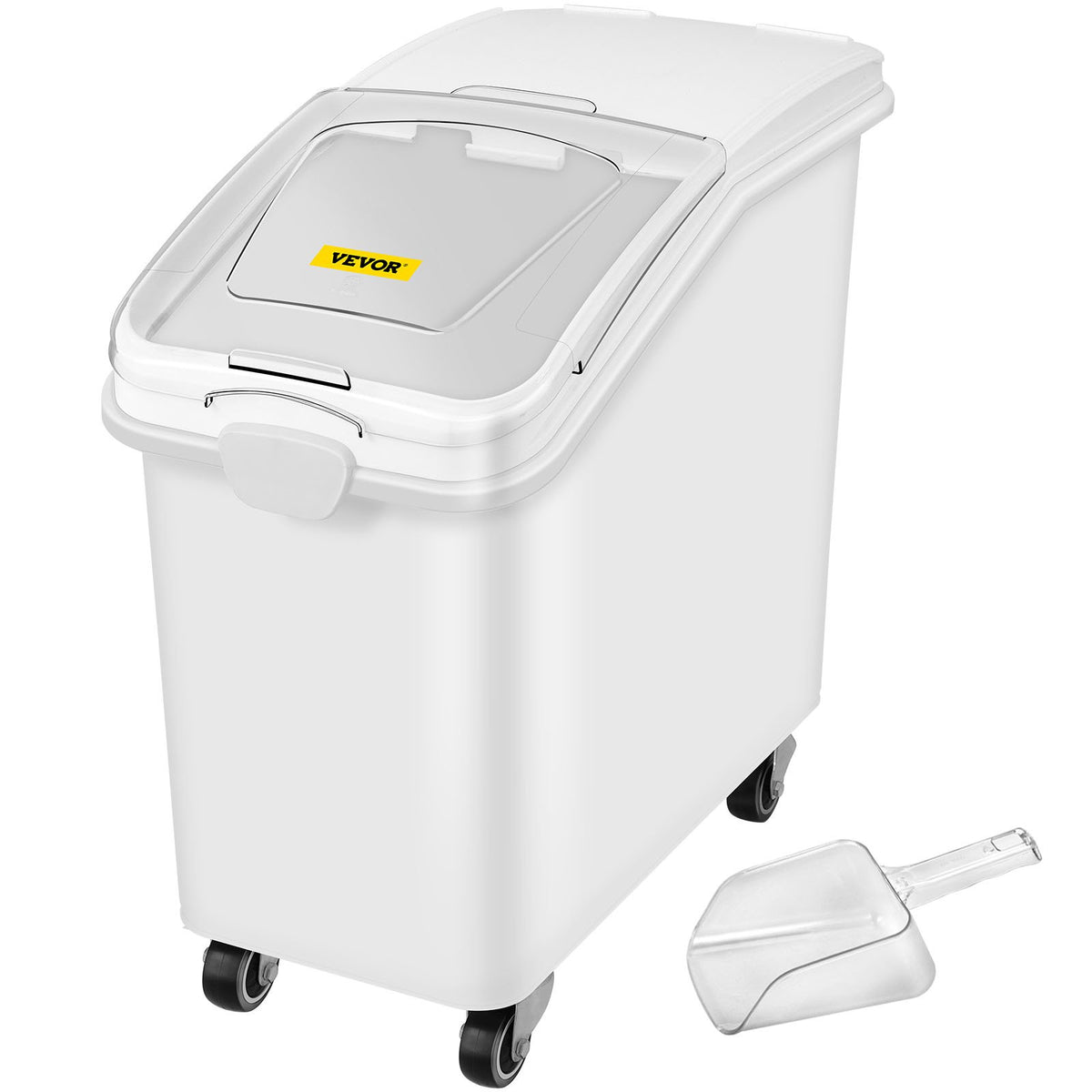Ingredient Bin 27 Gallon with Scoop and Sliding Lid, Airtight Food Bin – image 2