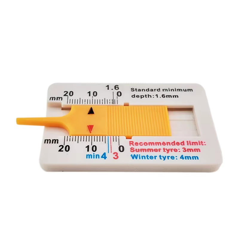 Tire Tread Depth Gauge 0-20 mm, Brake Pad Wear Checker – image 5