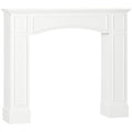 White Faux Fireplace Mantel Surround, 45 Inch – image 1
