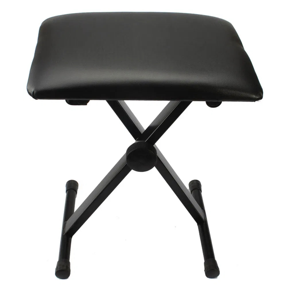 X-Style Keyboard Stand and Folding Piano Bench Set, Adjustable – image 4