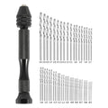 Pin Vise Hand Drill Set – 49 or 57 Pieces with Mini Bits
