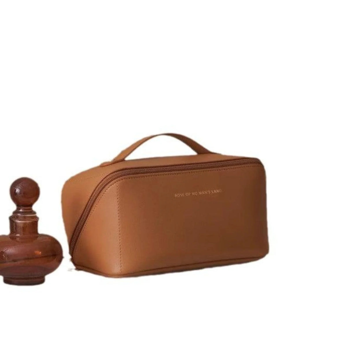 Large Travel Makeup Bag, Waterproof PU Leather Cosmetic Case – image 2