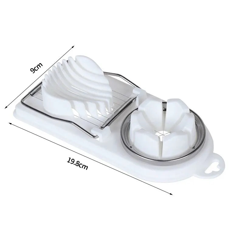Egg Slicer 2-in-1 Stainless Steel – image 7