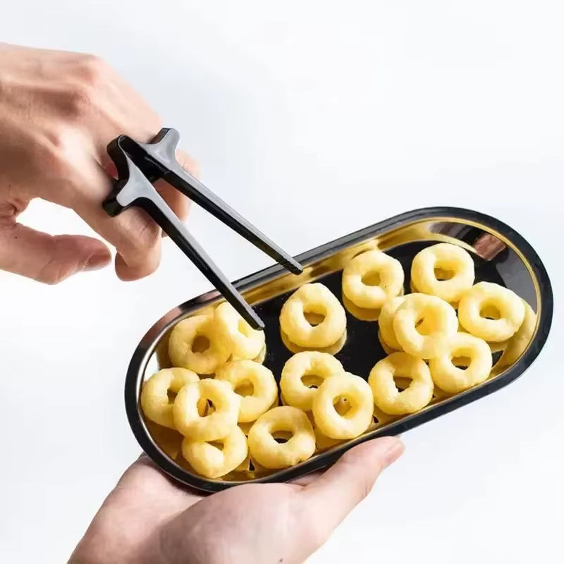 Gamer Finger Chopsticks - Snack Clip Tongs for Gaming