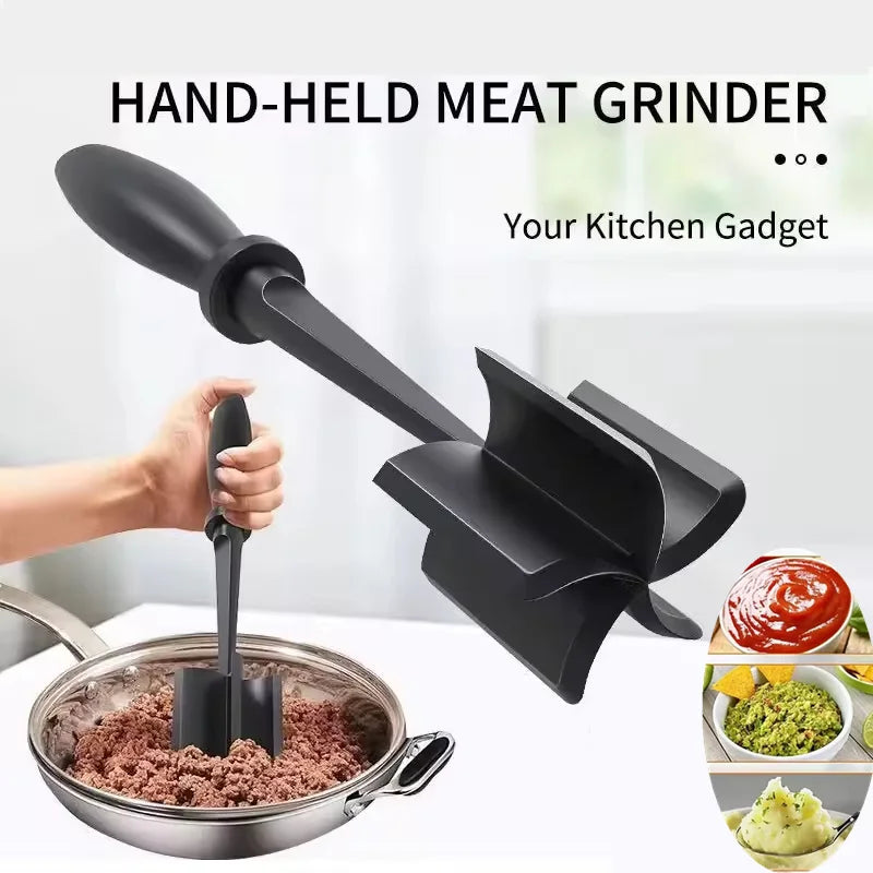 Meat Chopper for Ground Beef, Nylon Masher and Stirrer – image 2