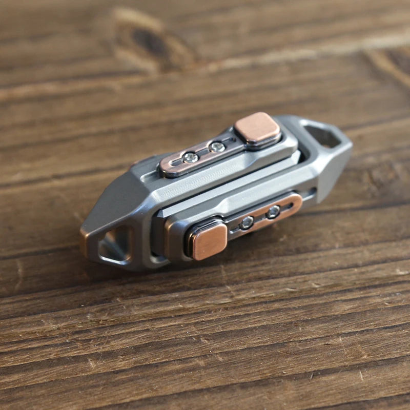 Magnetic Push Slider Fidget - Stainless Steel Desk Toy for Adults