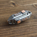 Magnetic Push Slider Fidget - Stainless Steel Desk Toy for Adults