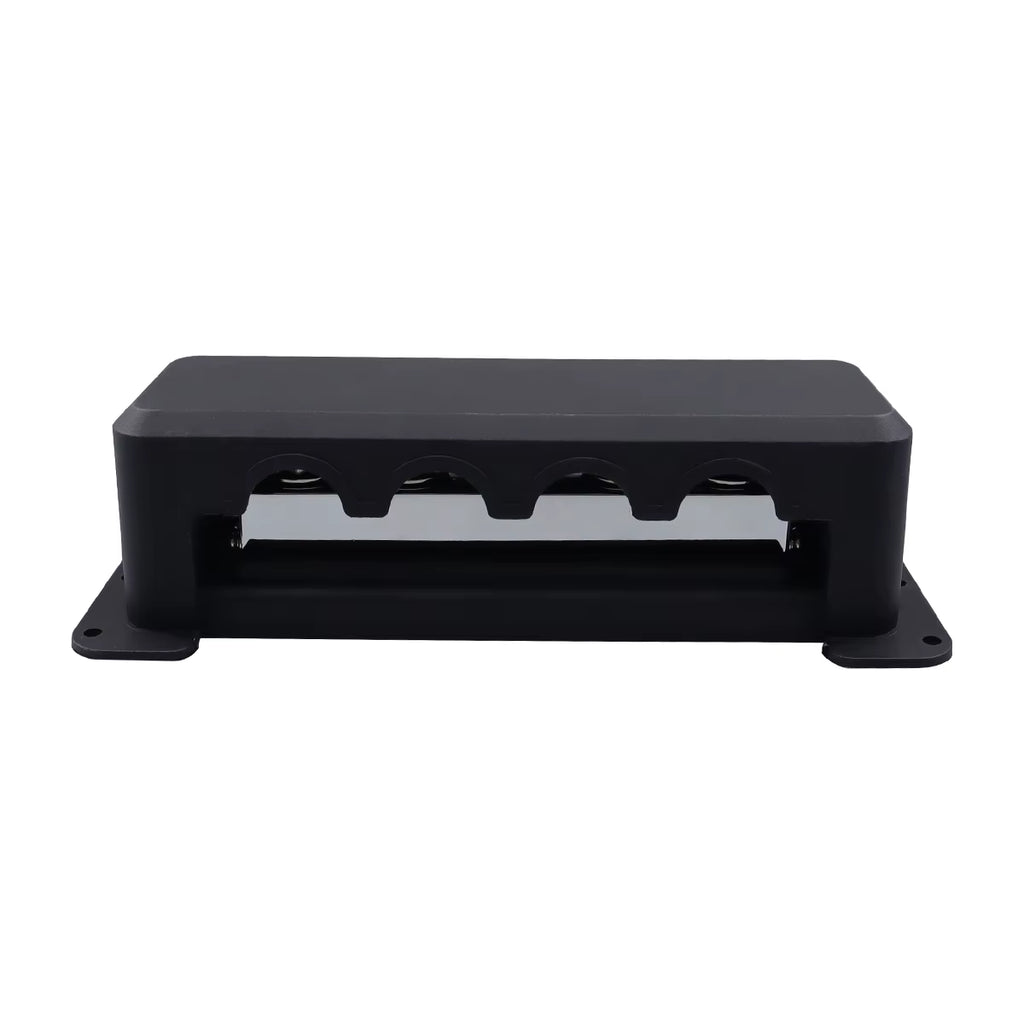 600A Power Distribution Bus Bar, 4 Stud 3/8 in with Cover for Boat and RV – image 6