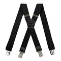 Work Suspenders for Men, X-Back with 4 Metal Clips, Adjustable – image 7